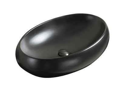 610mmx420mm  Above Counter Basin - Matte Black