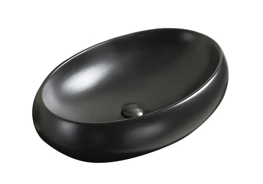 610mmx420mm  Above Counter Basin - Matte Black