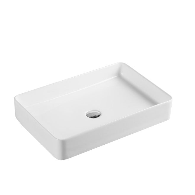 615mmx410mm  Above Counter Basin - Gloss White