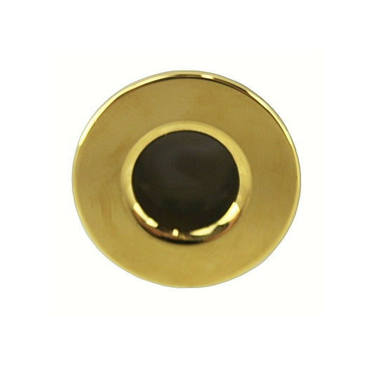 Brass Overflow Ring - Yellow Gold