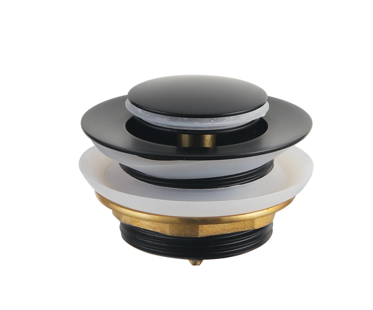 40mm Bathtub Pop Up Waste - Matte Black