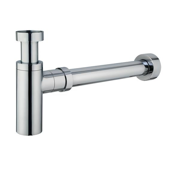 40mm Brass Bottle Trap - Chrome