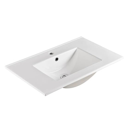 750mm Vito Ceramic Top - Gloss White
