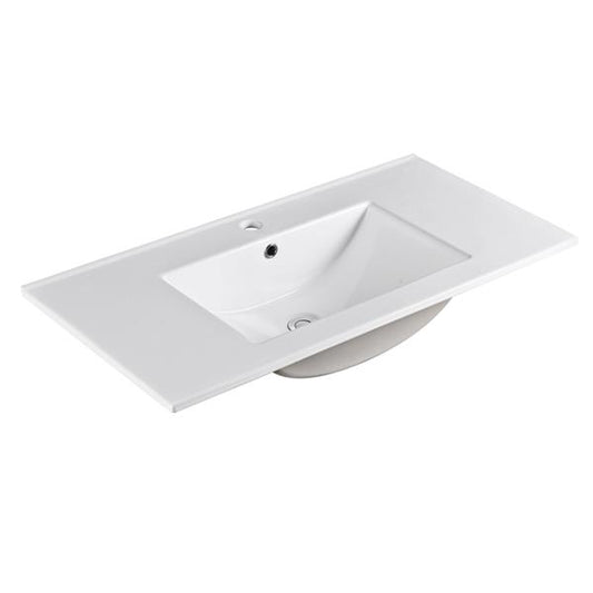 900mm Vito Ceramic Top - Gloss White
