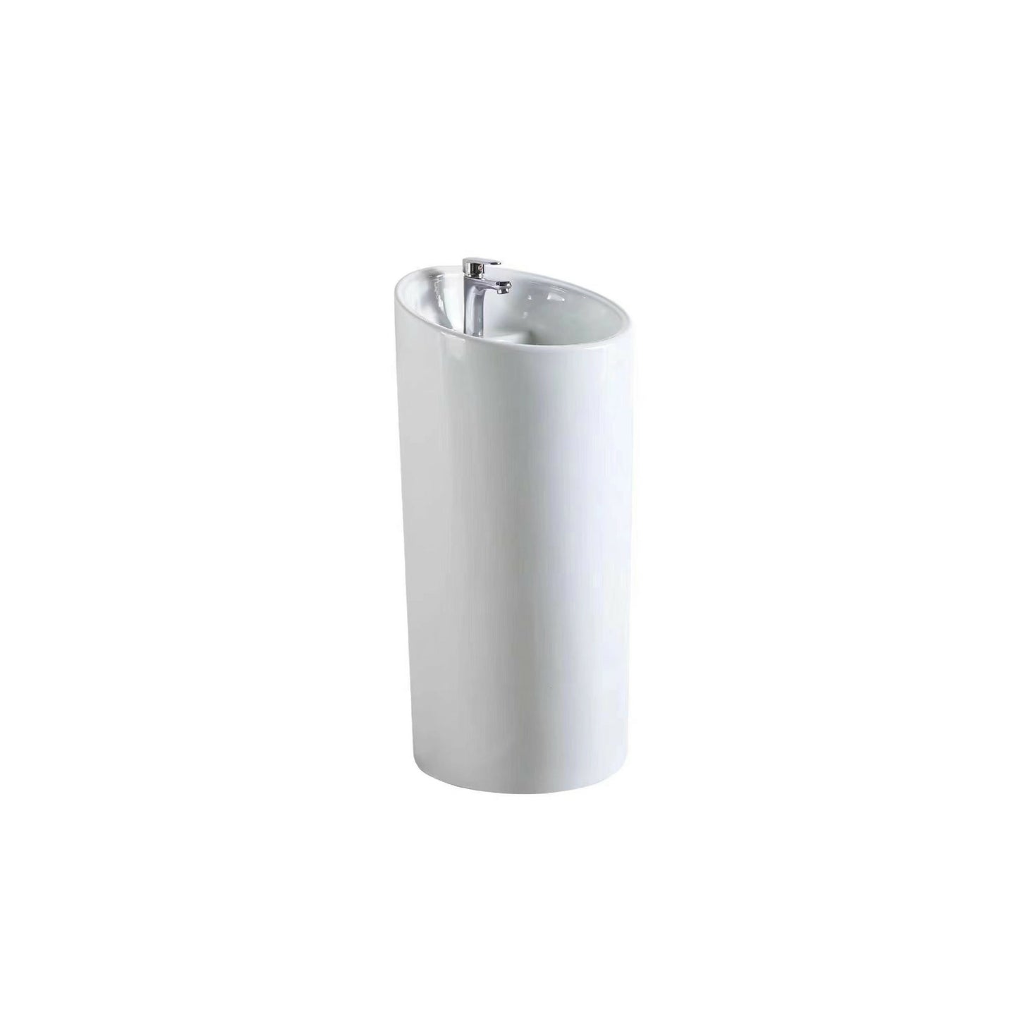 460mmx480mm  Pedestal Basin - Gloss White