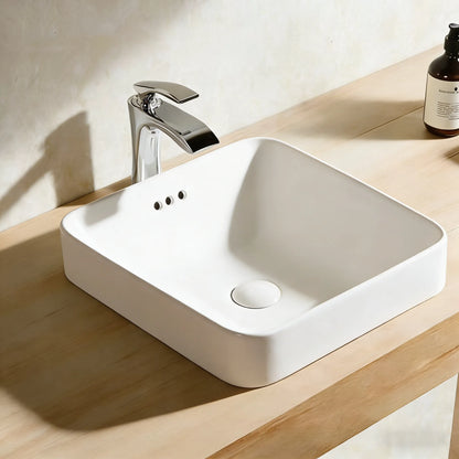 430mmx430mm  Insert Basin - Gloss White