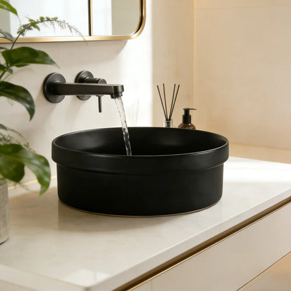 360mmx360mm  Insert Basin - Matte Black