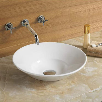 410mmx410mm  Insert Basin - Gloss White