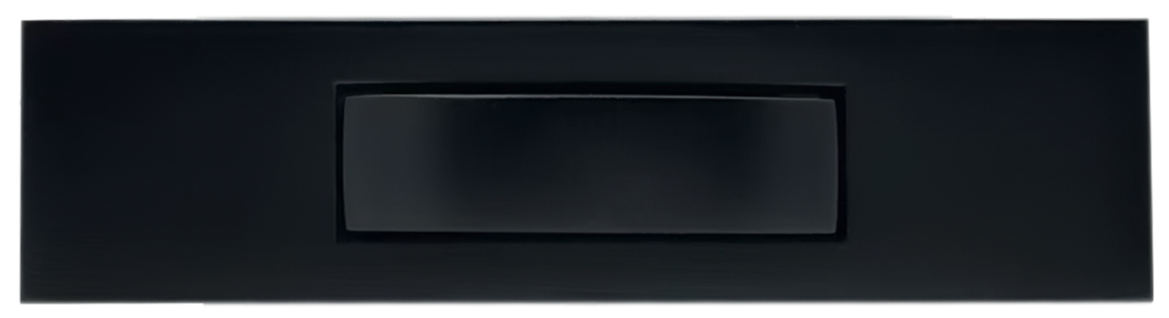 Push Lock Cabinet Handle - Black