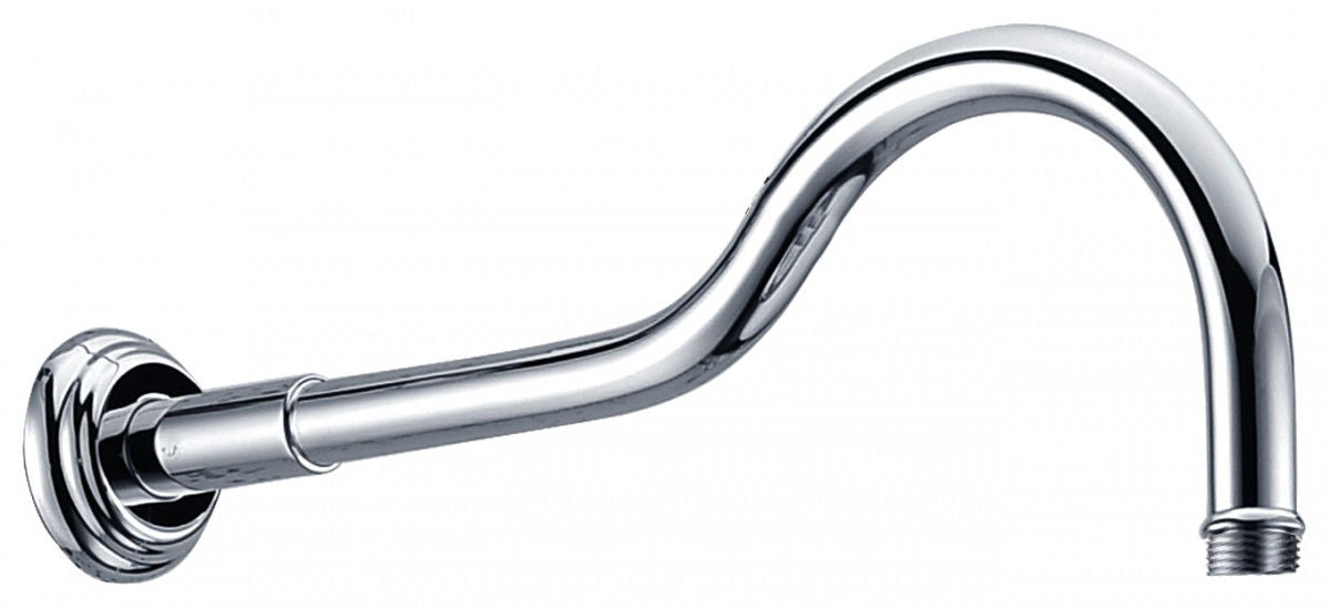 Clasico Shower Arm Horizontal Chrome 400mm