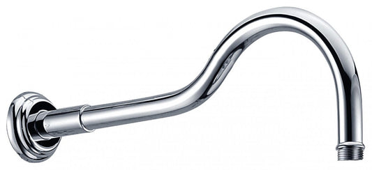Clasico Shower Arm Horizontal Chrome 400mm