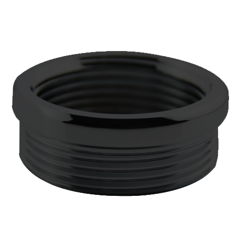 32 to 40mm Brass Adaptor - Matte Black