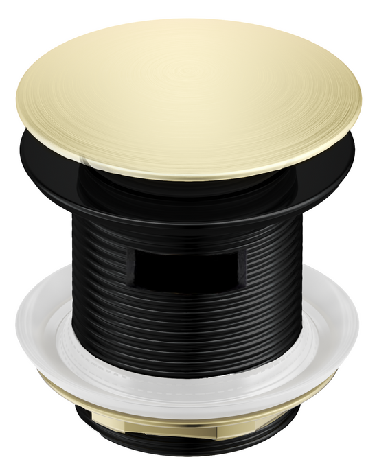 Bath - Pop up Waste - Overflow - French Gold - (BOM)