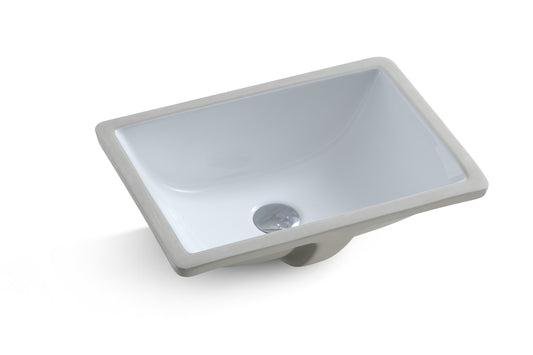460mmx330mm  Under Counter Basin - Gloss White