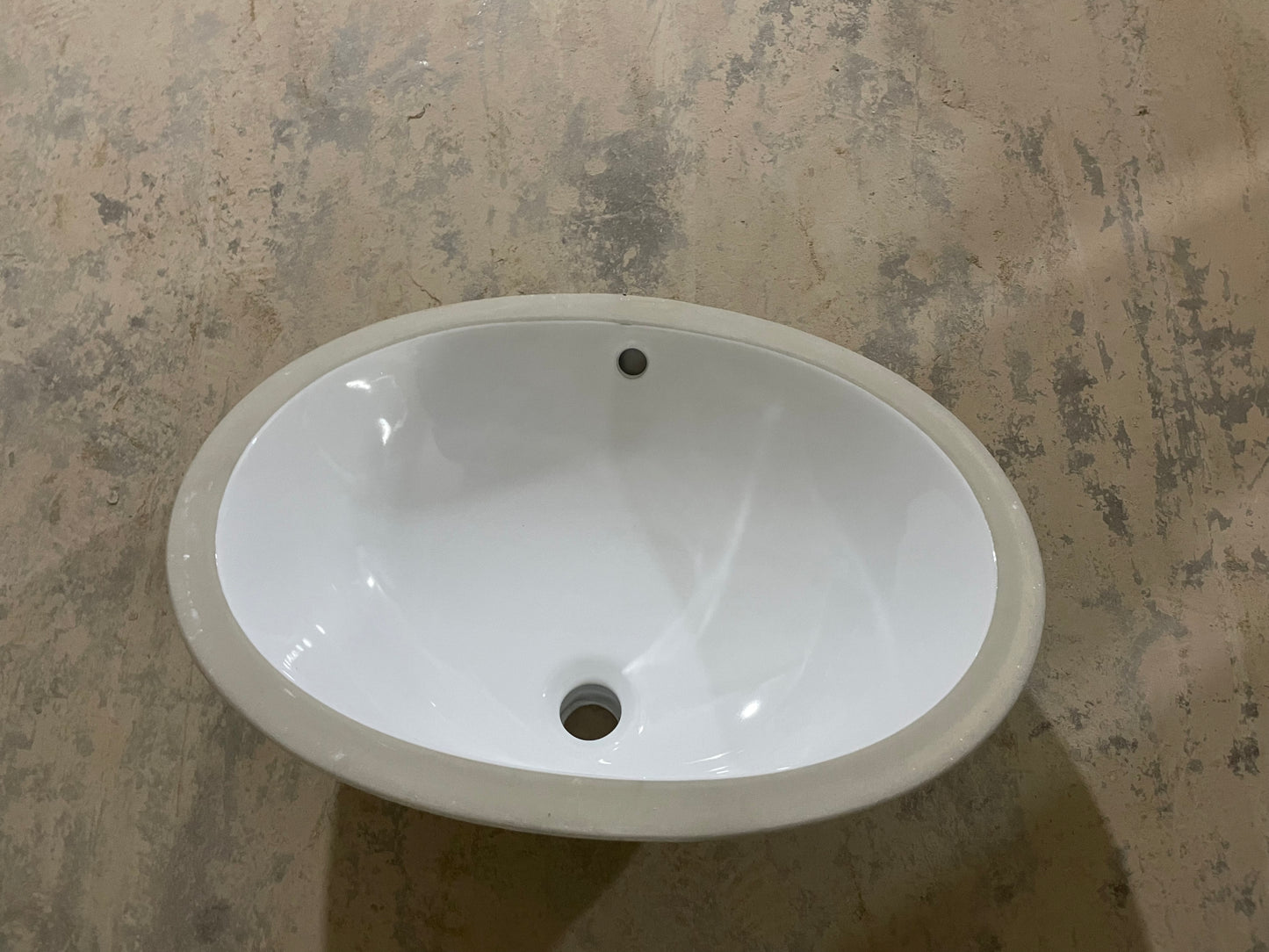 460mmx390mm  Under Counter Basin - Gloss White