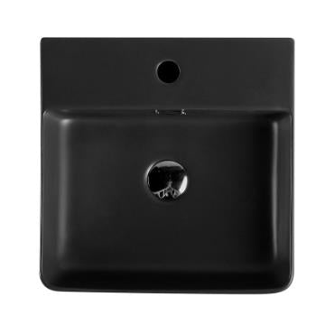 425mmx425mm  Above Counter Basin - Matte Black
