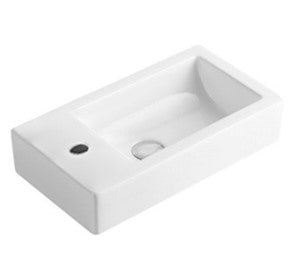 457mmx255mm  Above Counter Basin - Gloss White