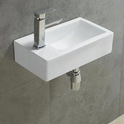 457mmx255mm  Above Counter Basin - Gloss White