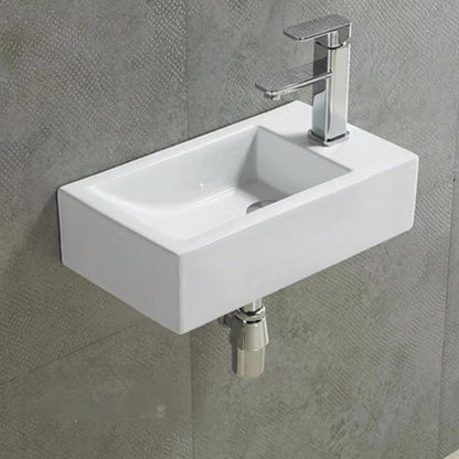 500mmx250mm  Above Counter Basin - Gloss White