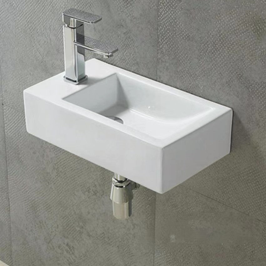 500mmx250mm  Above Counter Basin - Gloss White