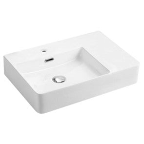 600mmx420mm  Above Counter Basin - Gloss White