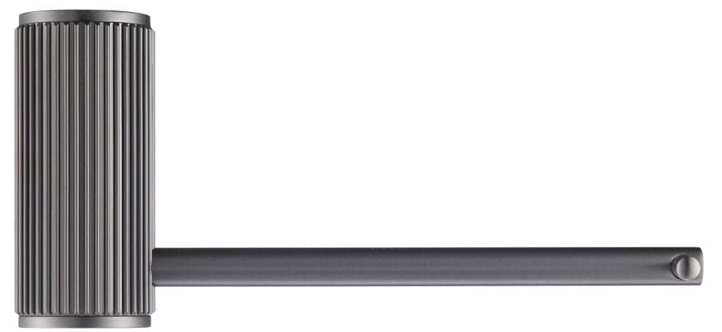 Mica Fluted Toilet Paper Holder - Gunmetal