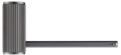 Mica Fluted Toilet Paper Holder - Gunmetal