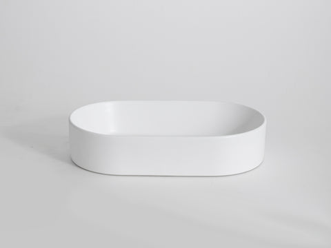 520*300*120mm Matte White Above Counter Basin