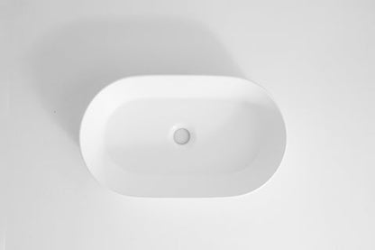 520*300*120mm Matte White Above Counter Basin