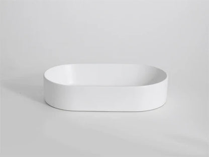 520*300*120mm Gloss White Above Counter Basin