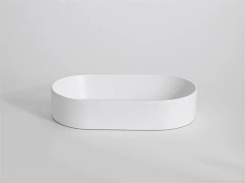 520*300*120mm Gloss White Above Counter Basin