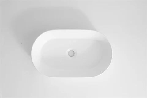 520*300*120mm Gloss White Above Counter Basin