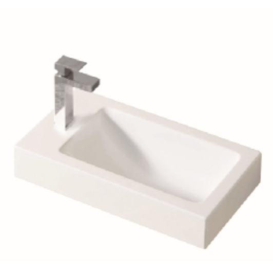 450mm Slim Ceramic Top - Gloss White