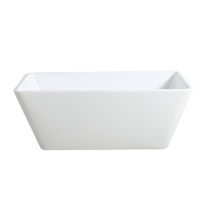 1500mm Freestanding Bathtub - Gloss White