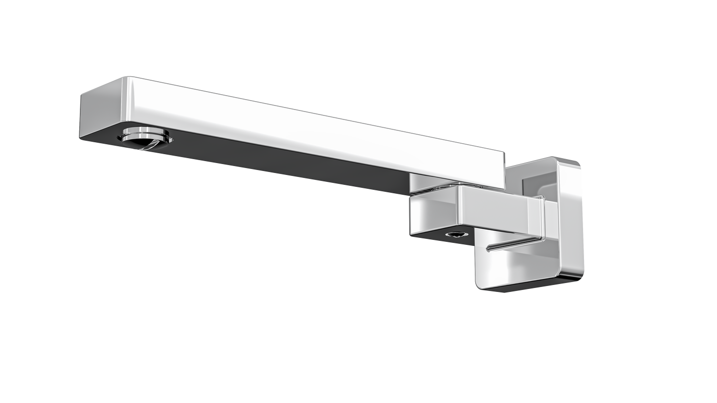 Quadra Swivel Wall Bath Spout - Chrome