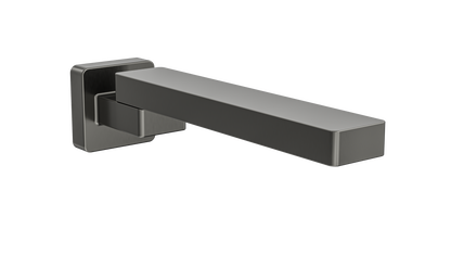 Quadra Swivel Wall Bath Spout - Gunmetal