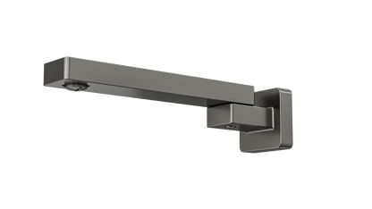 Quadra Swivel Wall Bath Spout - Gunmetal