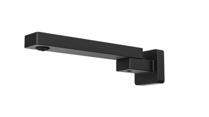 Quadra Swivel Wall Bath Spout - Matte Black
