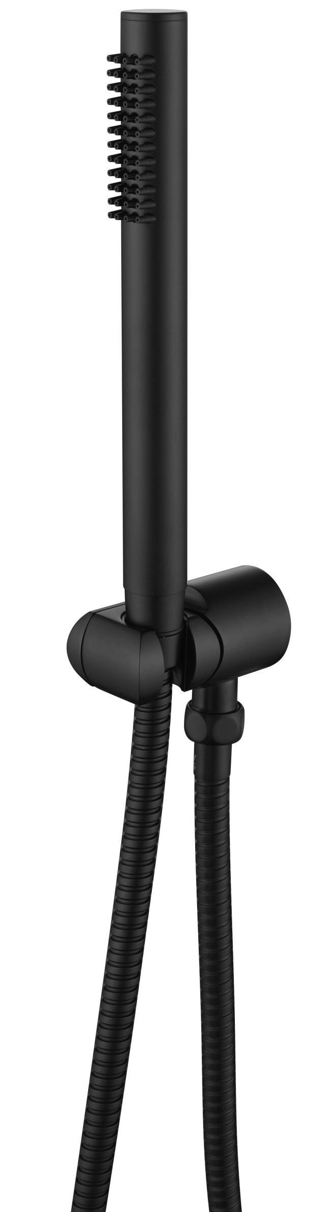 Mica Hand Shower On Wall Bracket - Black