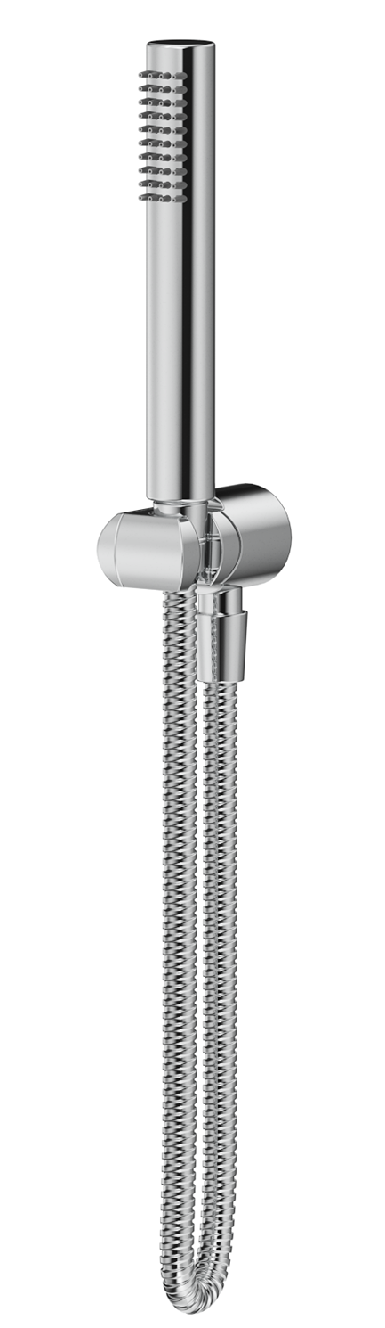 Mica Hand Shower On Wall Bracket - Chrome