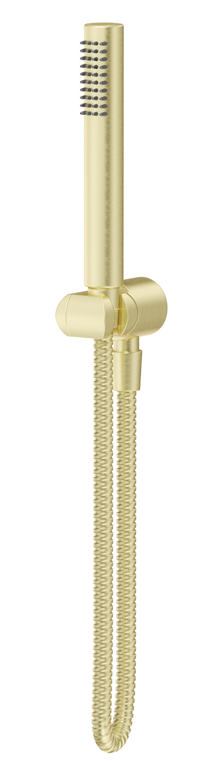 Mica Hand Shower On Wall Bracket - French Gold