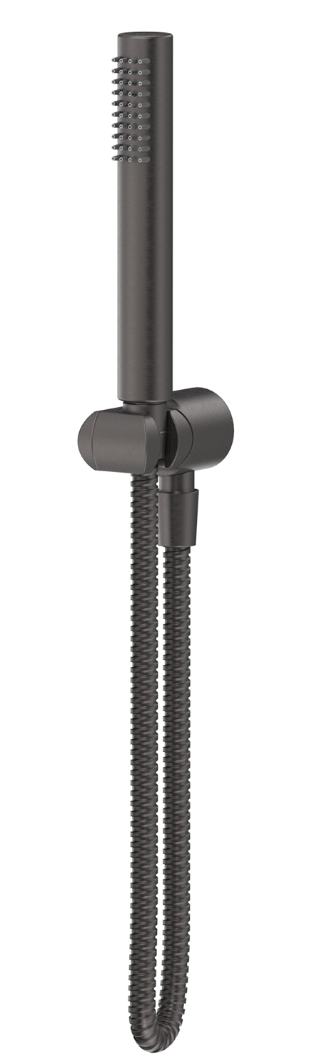Mica Hand Shower On Wall Bracket - Gunmetal