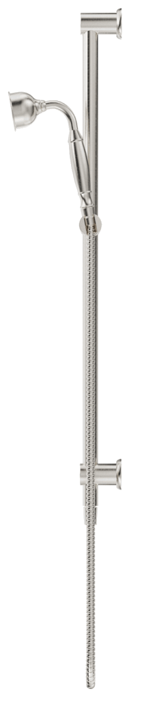 Mica Heritage Handshower on Rail - Brushed Nickel