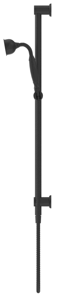 Mica Heritage Handshower on Rail - Black