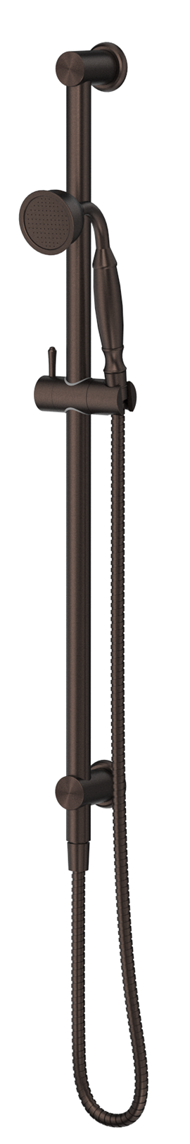 Mica Heritage Handshower on Rail - Dusk Bronze