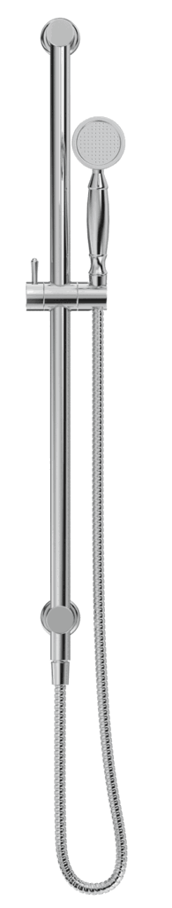 Mica Heritage Handshower on Rail - Chrome