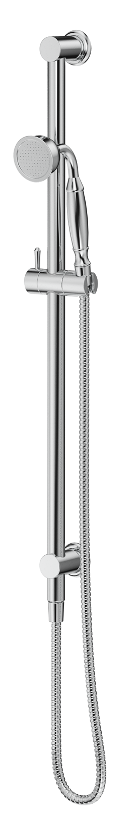 Mica Heritage Handshower on Rail - Chrome