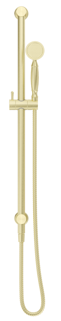 Mica Heritage Handshower on Rail - French Gold