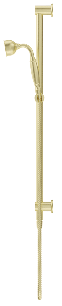 Mica Heritage Handshower on Rail - French Gold