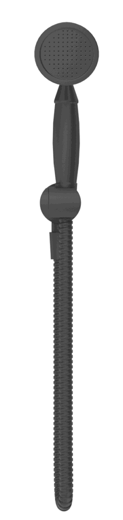 Mica Heritage Hand Shower on Bracket - Black